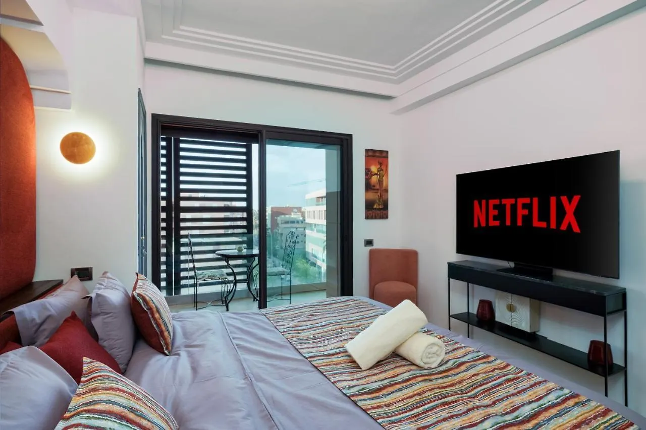 Hyper Centre - Gueliz - Plaza - Zara - Vue Degagee Apartment Marrakesh